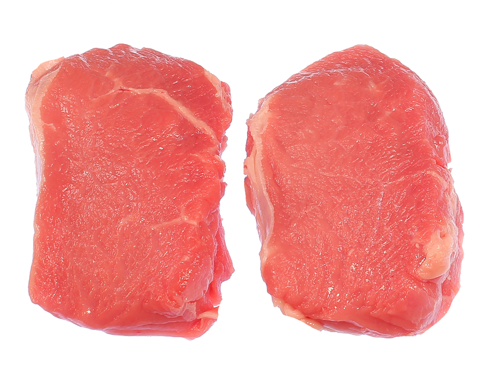 (60,76 €/kg) Kalbsrückensteaks - butterzart, Kalbfleisch, Kalbskotelett o. Knoch