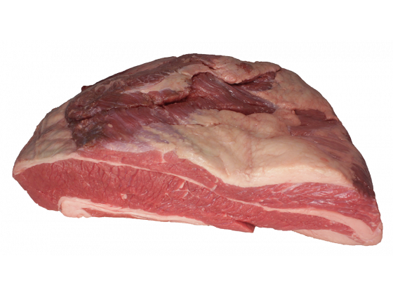 Suppenfleisch, flache Rippe ohne Knochen