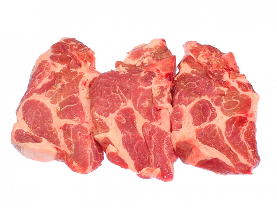 Schweinekotelett vom Kamm,  5 Stück ca. 1150 g