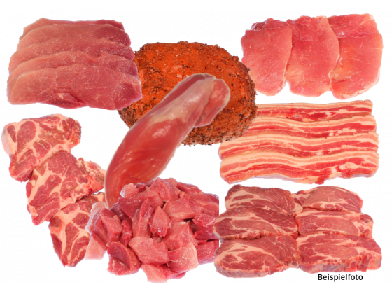 Fleischpaket vom Schwein 11,3kg +/- 200g Vorteilspaket