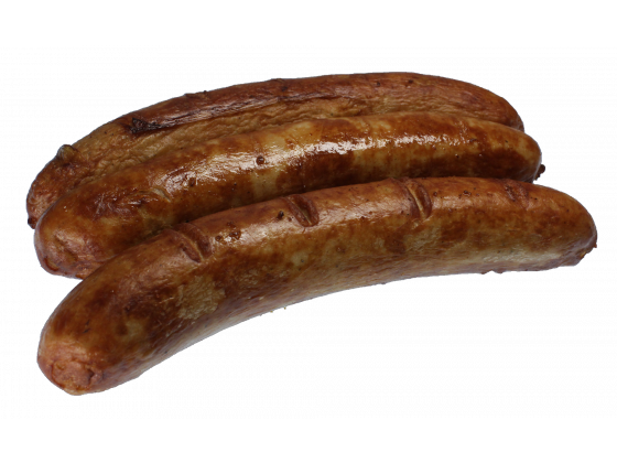 Kalbsbratwurst gebrüht