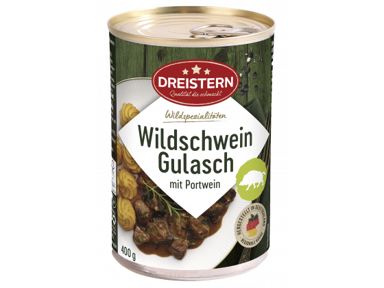 Wildschwein Gulasch