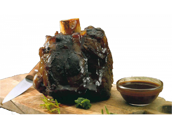 Rehwade in Preiselbeer-Merlot-Jus