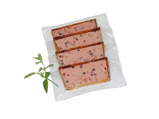 Leberpastete mit Wildschweinfleisch
