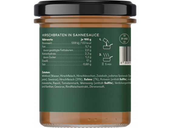 30006 Hirschbraten 320 g V1 R