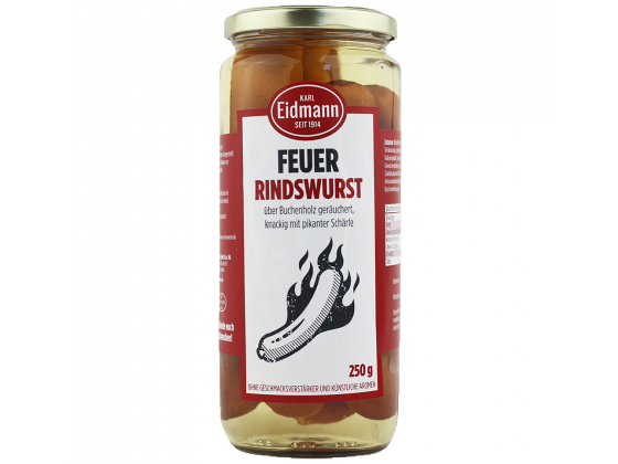Feuerrindswurst Eidmann