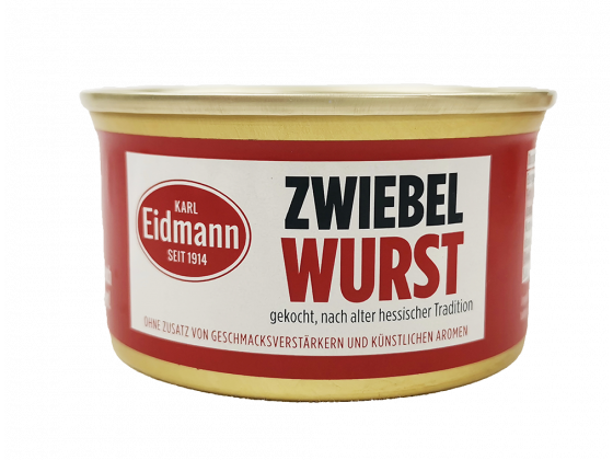 Zwiebelwurst gekocht Eidmann