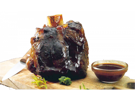 Rehwade in Preiselbeer-Merlot-Jus