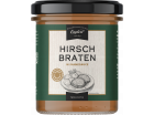 Hirschbraten in Sahnesauce
