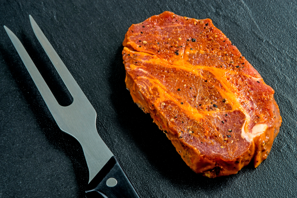 Kammsteaks -natur- - Serviervorschlag